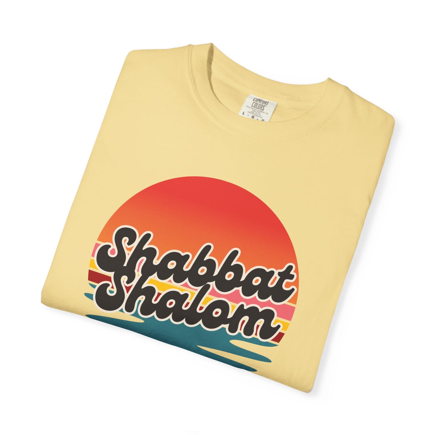 Sunset Shabbat Shalom T-shirt