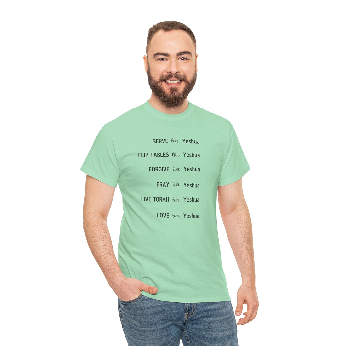 Inspired by Yeshua - Unisex Heavy Cotton Tee