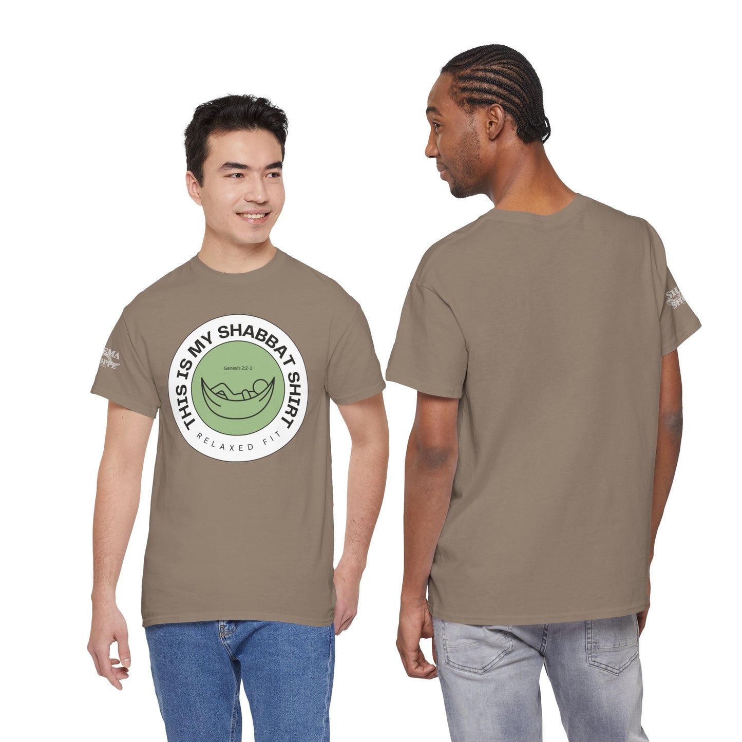 This Is My Shabbat Shirt — Chilling Out Is a Commandment Hammock Sabbath Cotton Tee