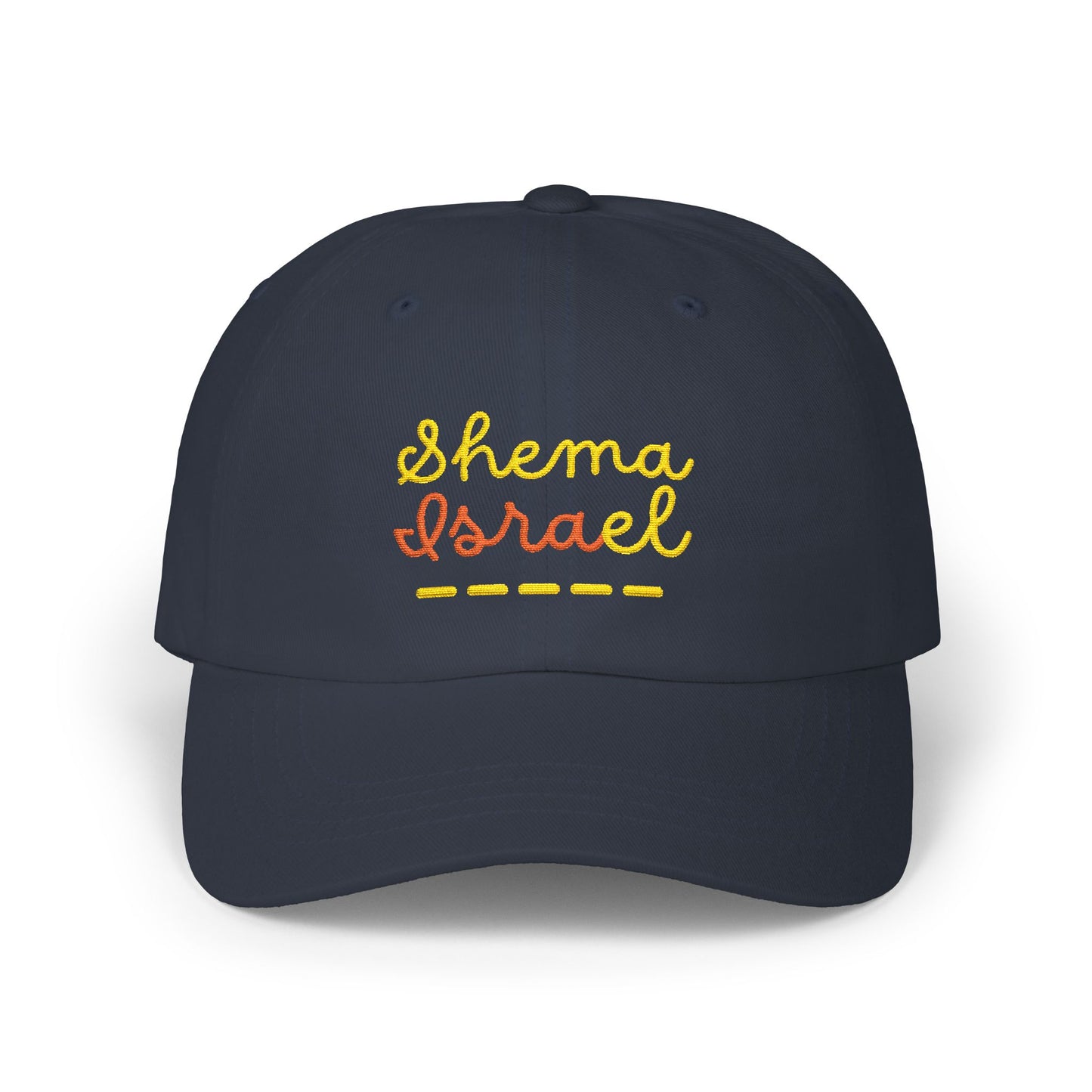 Shema Israel embroidered Classic Dad Cap