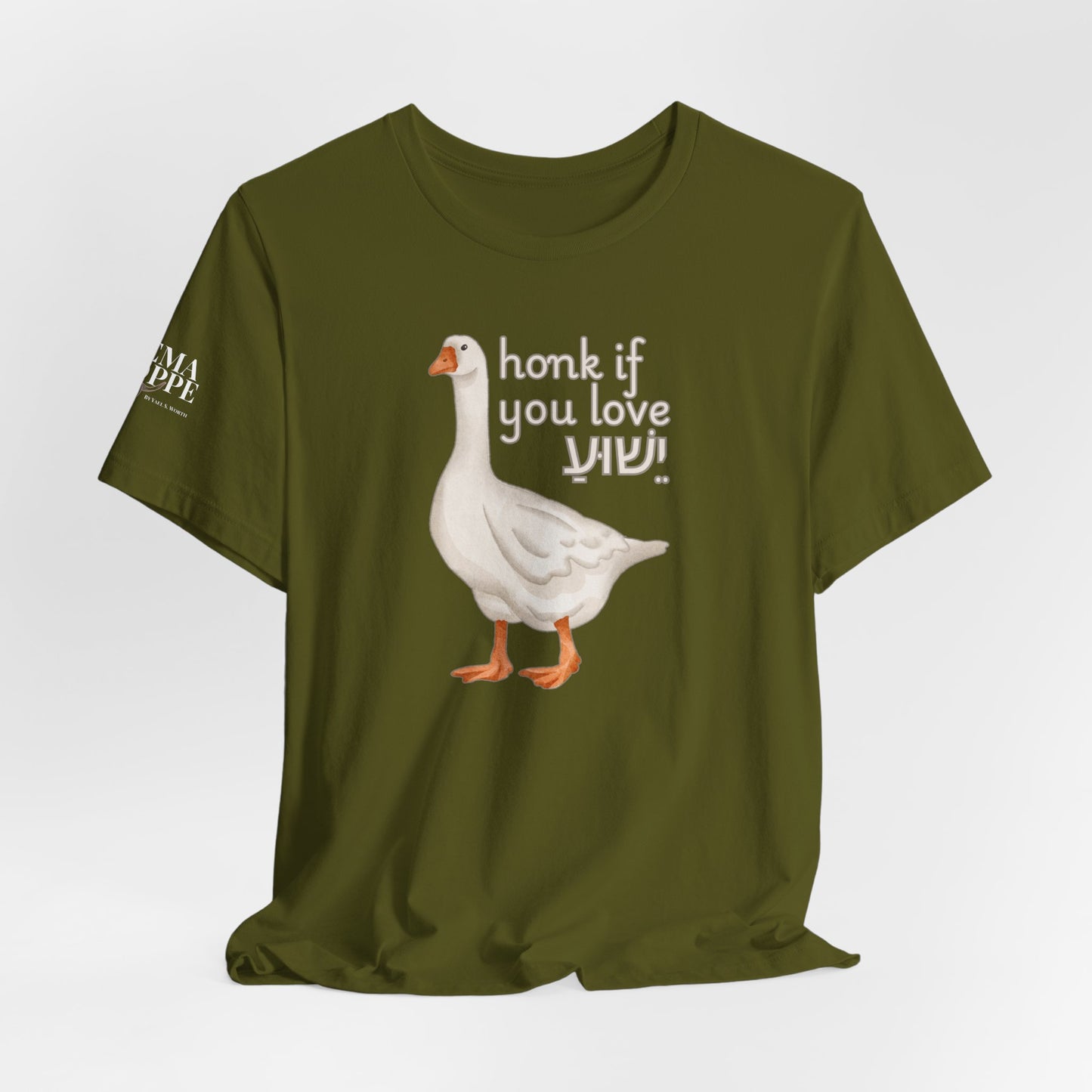 Honk if you Love Yeshua - Silly Goose Tee