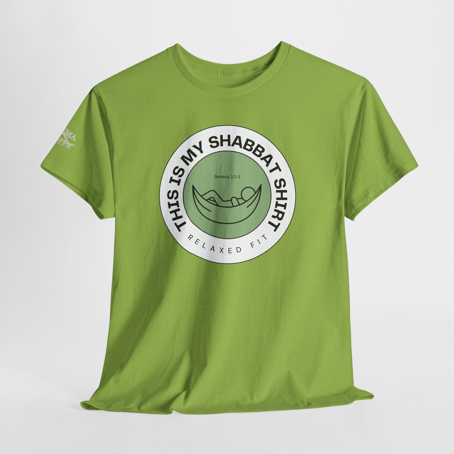 This Is My Shabbat Shirt — Chilling Out Is a Commandment Hammock Sabbath Cotton Tee