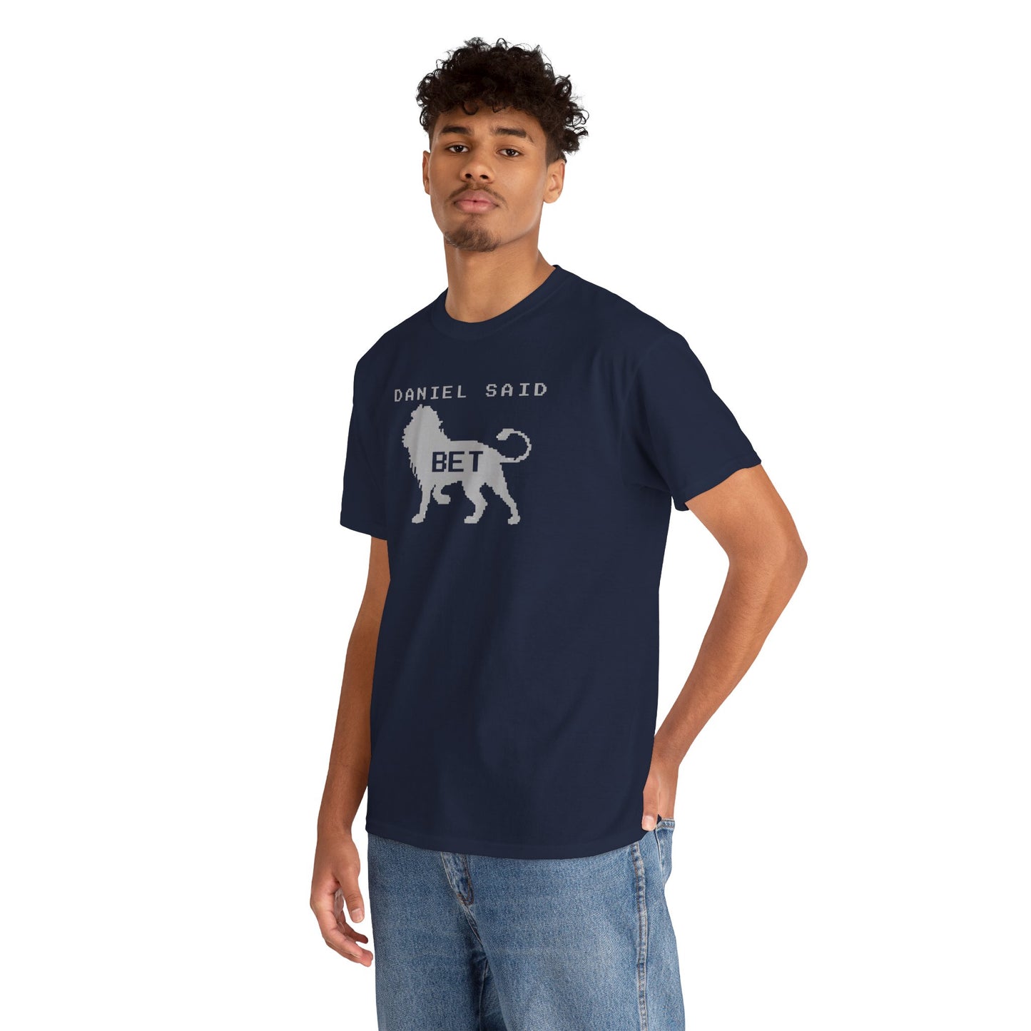 'Daniel Said Bet' Graphic Lion Tee Hebrew Hahas
