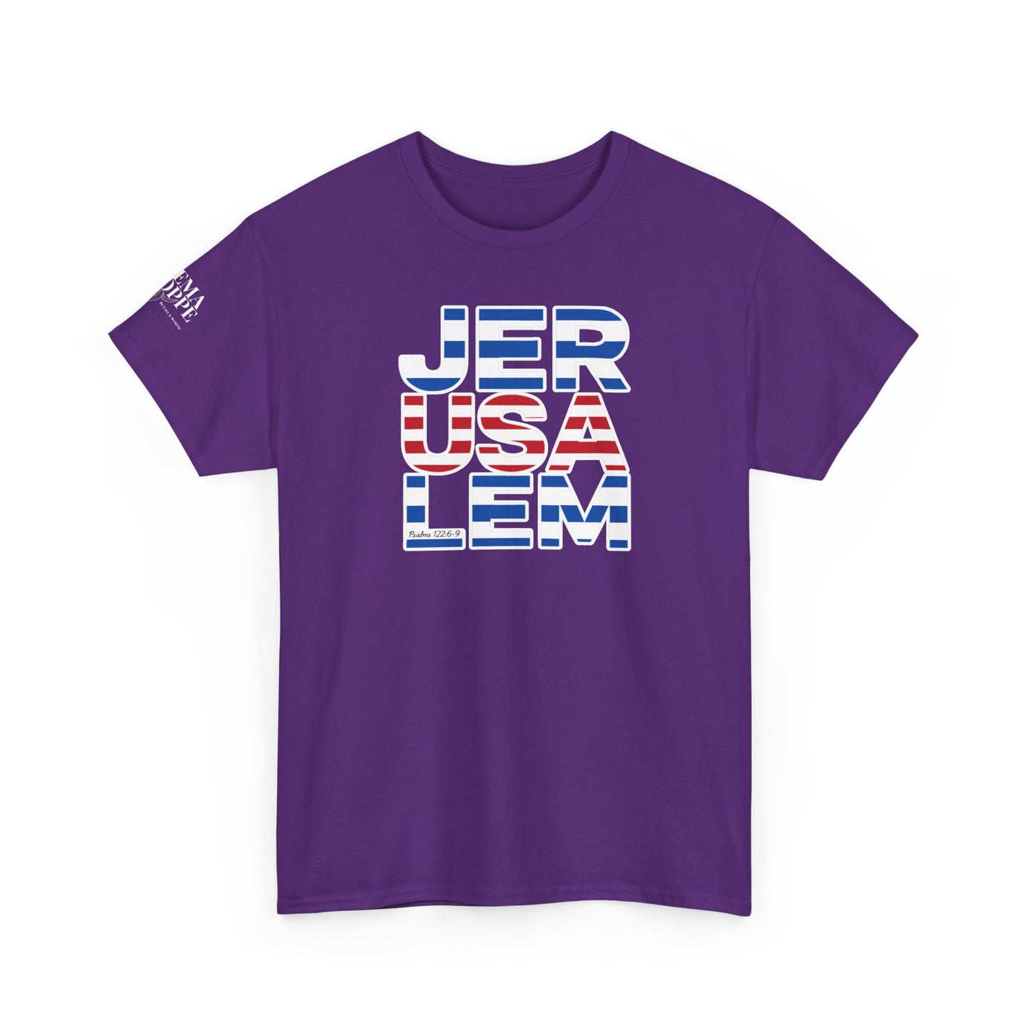 JerUSAlem Psalms 122:6-9 Unisex Tee Patriotic T-Shirt Solidarity