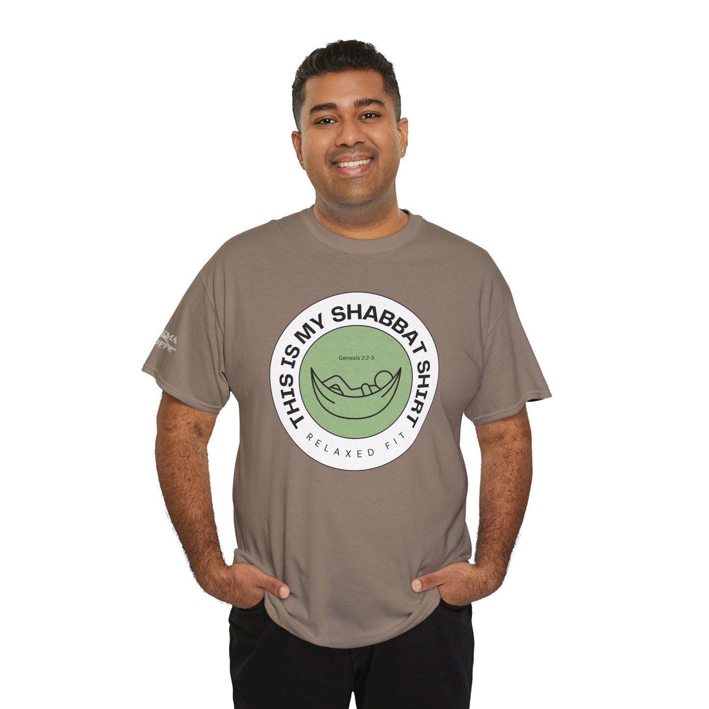 This Is My Shabbat Shirt — Chilling Out Is a Commandment Hammock Sabbath Cotton Tee
