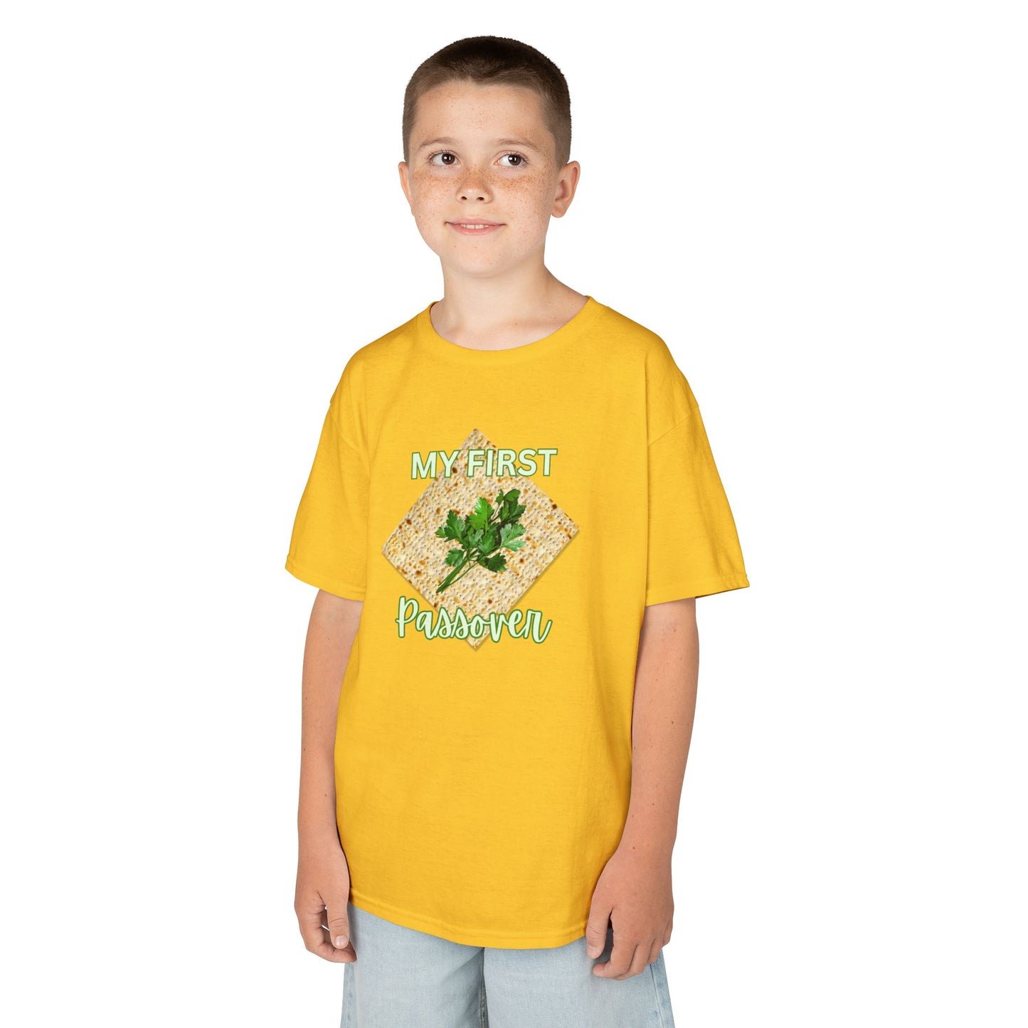 Kids T‑Shirt “My First Plant Parent” Green Succulent Garden Tee
