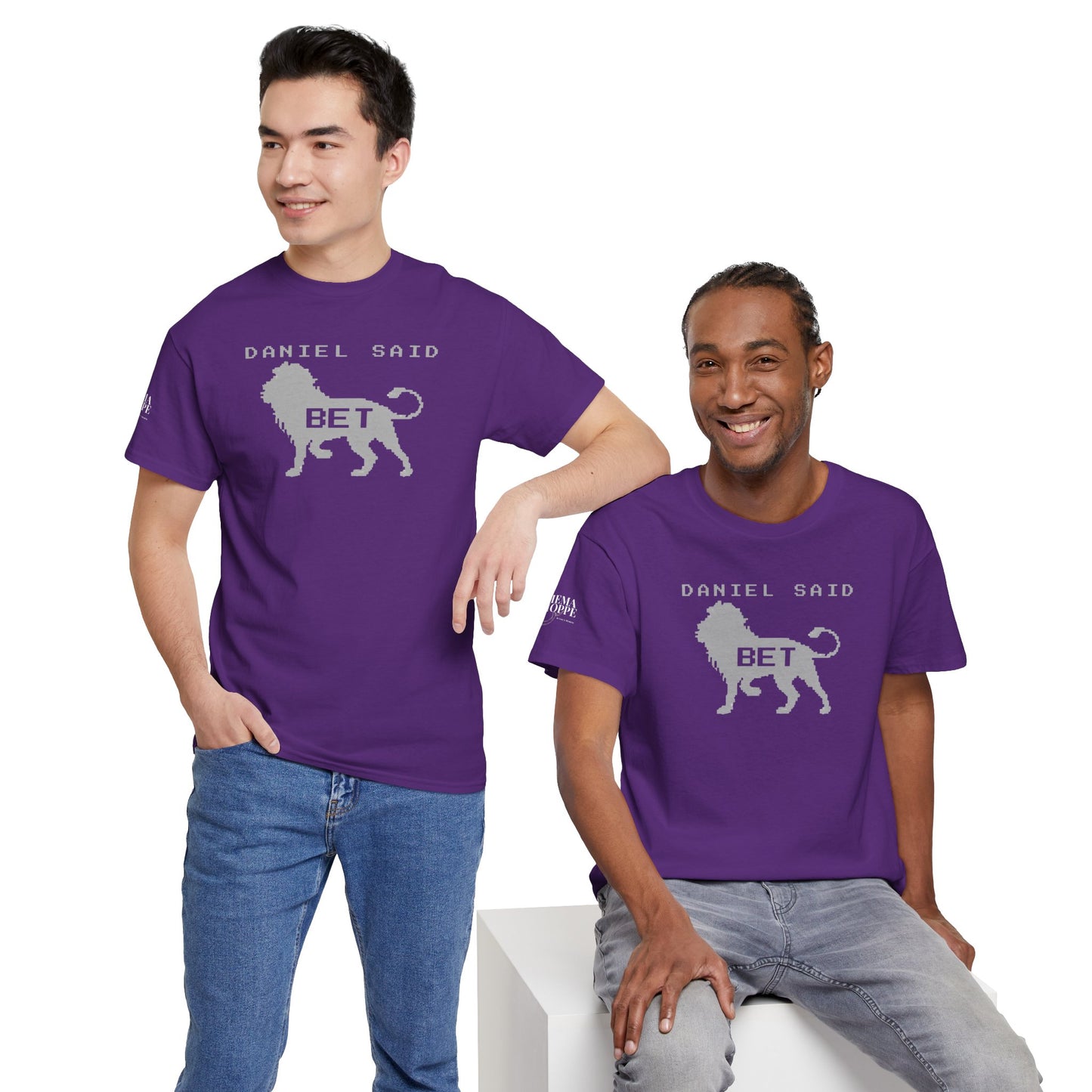 'Daniel Said Bet' Graphic Lion Tee Hebrew Hahas