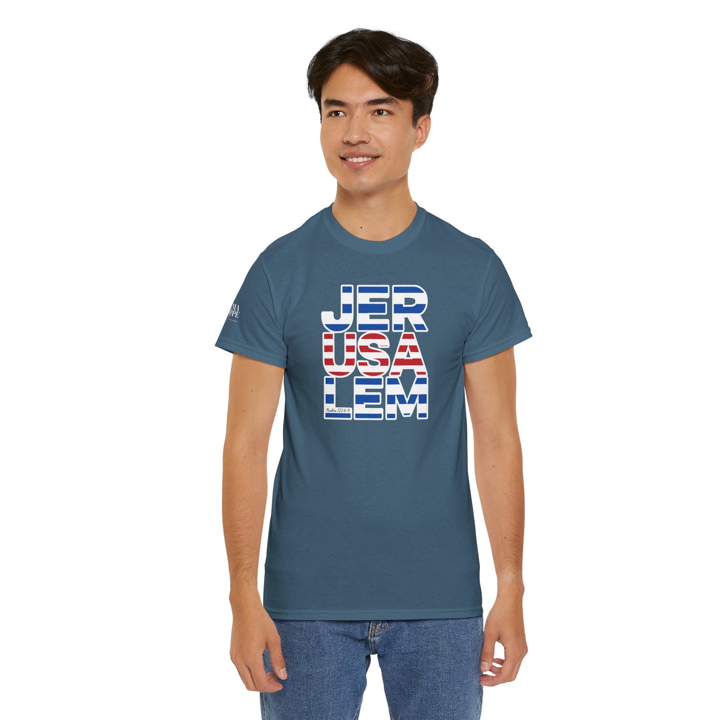 JerUSAlem Psalms 122:6-9 Unisex Tee Patriotic T-Shirt Solidarity