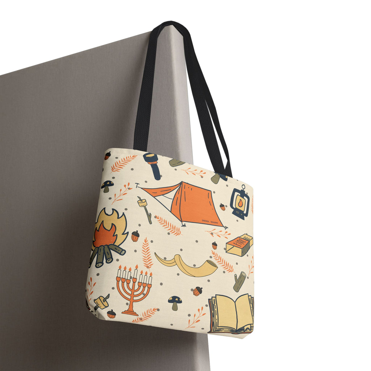 Sukkot Tents Tote Bag (AOP)