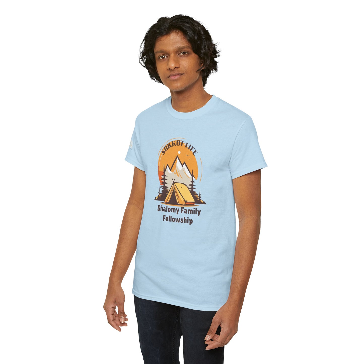 Personalized Sukkot Life Tee - Camping Biblical Feast Fellowship Shirt