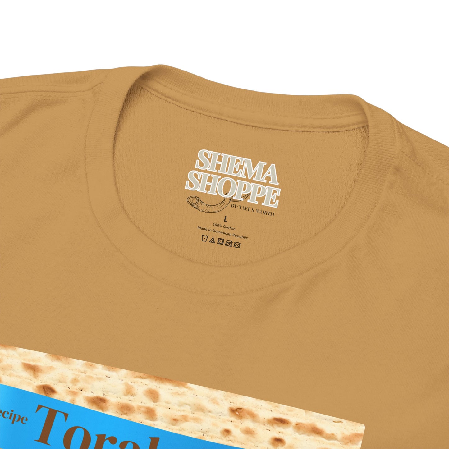 Passover Matzo Unisex Tee - Moshe's Recipe Torahtillas Cotton Funny Shirt