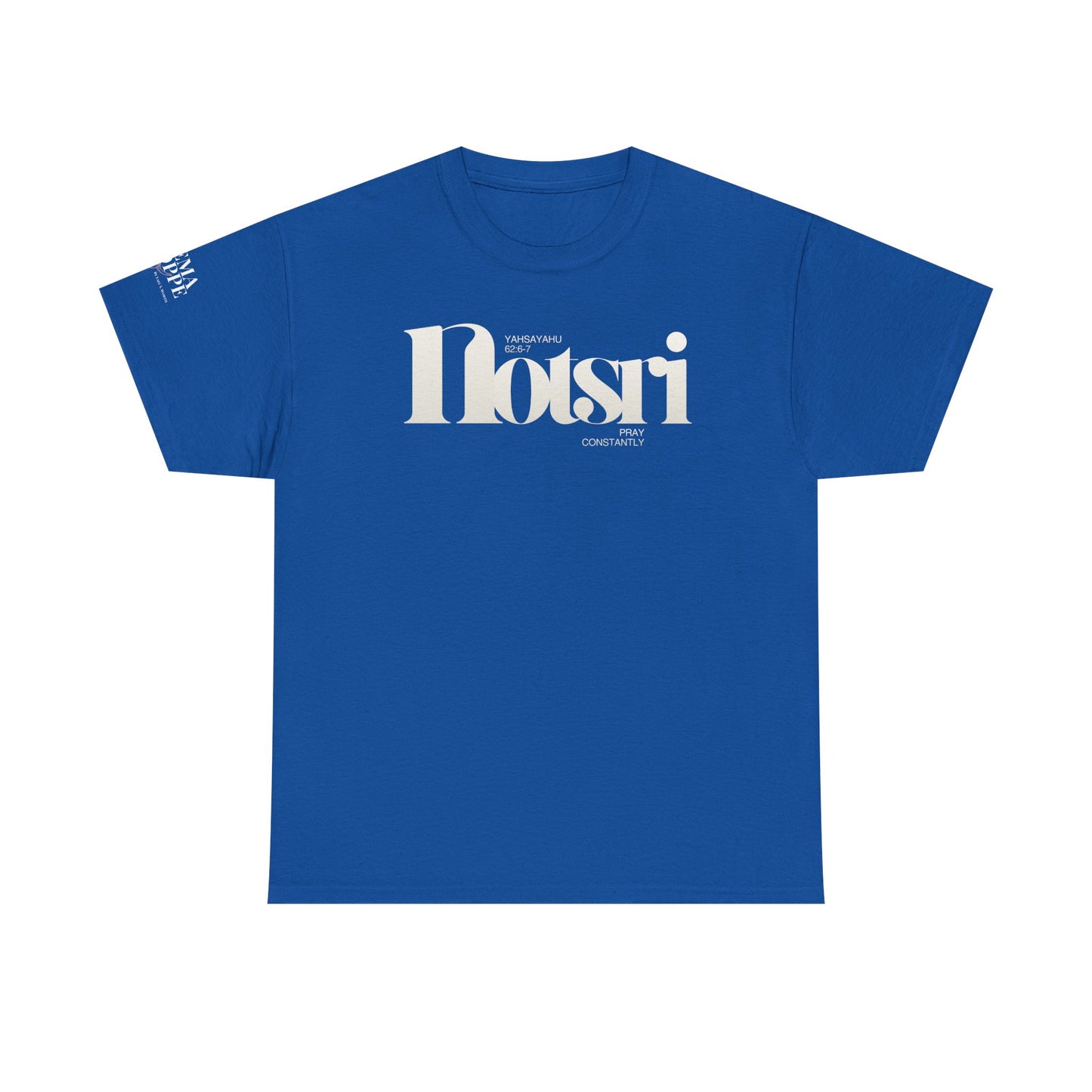 Notsri Minimalist Logo Tee Watchman Shirt