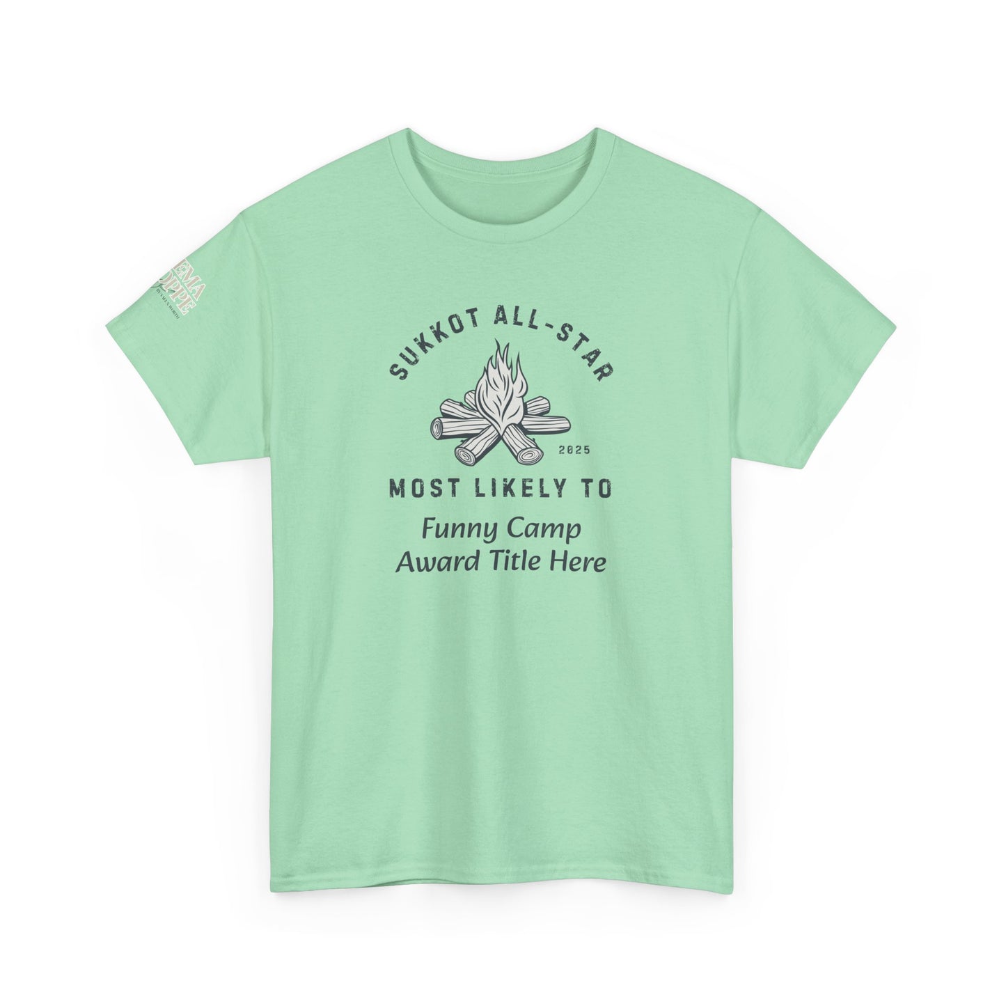 T-Shirt Sukkot All-Star Camp Award Shirt Gift