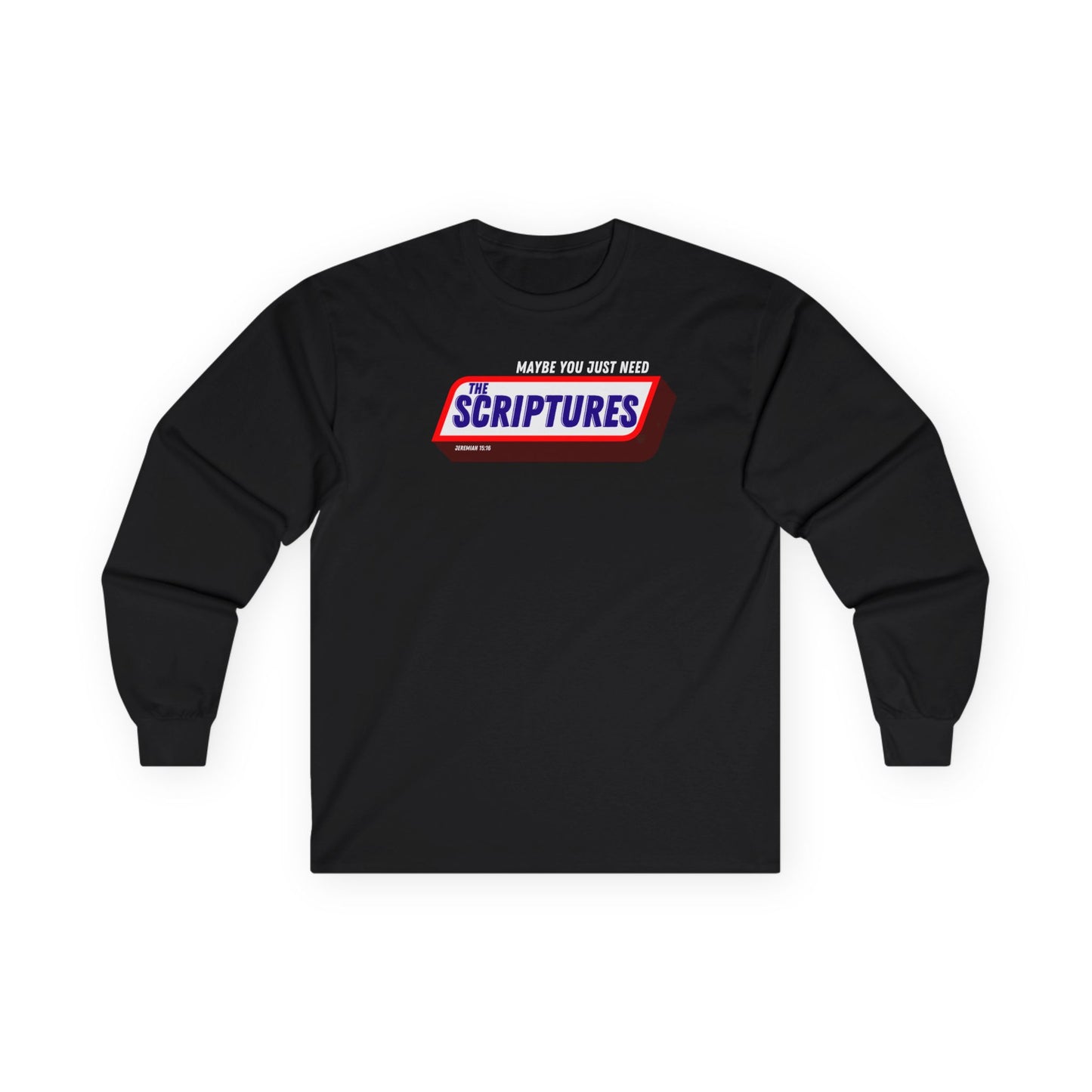 Scriptures Satisfy Unisex Ultra Cotton Long Sleeve Tee