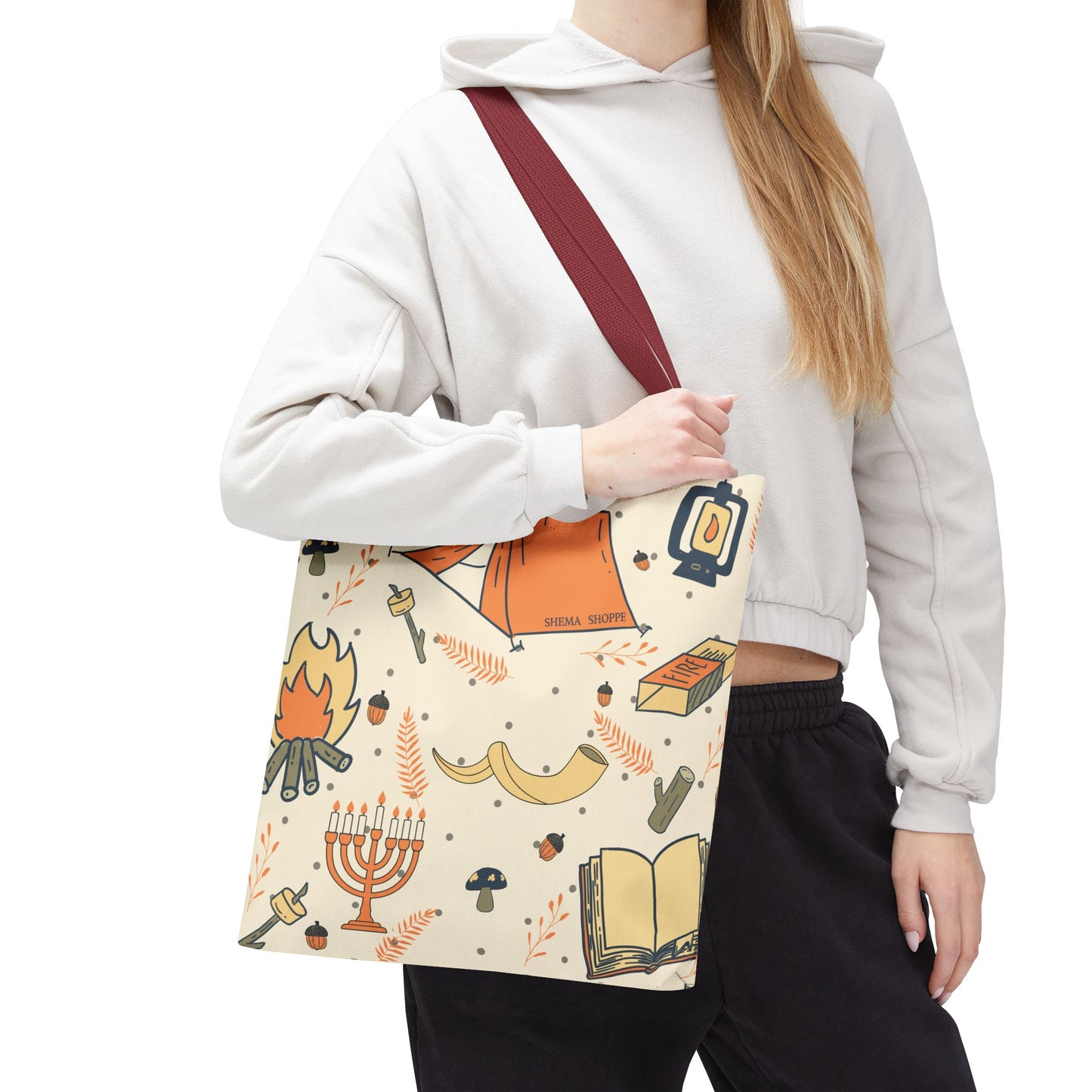 Sukkot Tents Tote Bag (AOP)