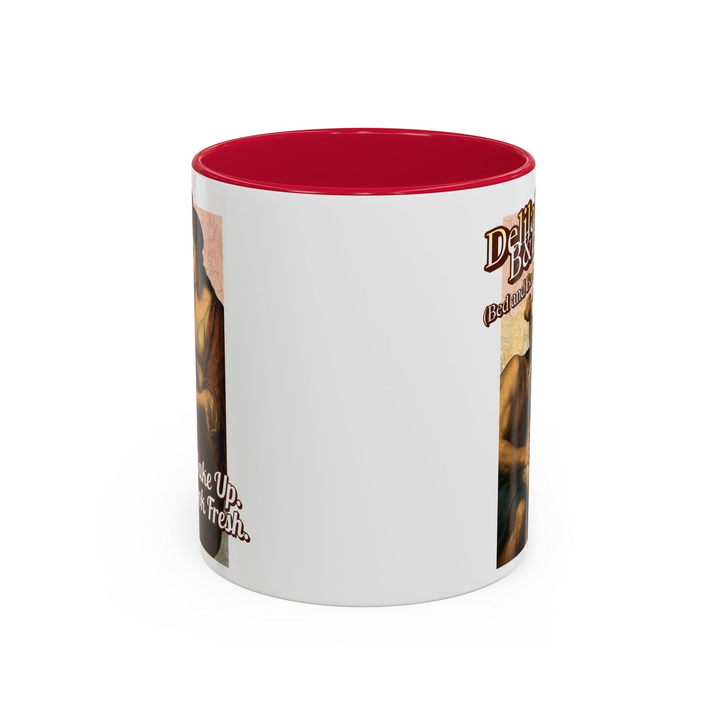Funny Vintage Sampson Delilah's B&B Coffee Mug