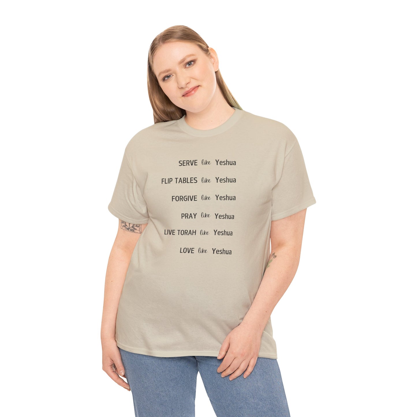Inspired by Yeshua - Unisex Heavy Cotton Tee