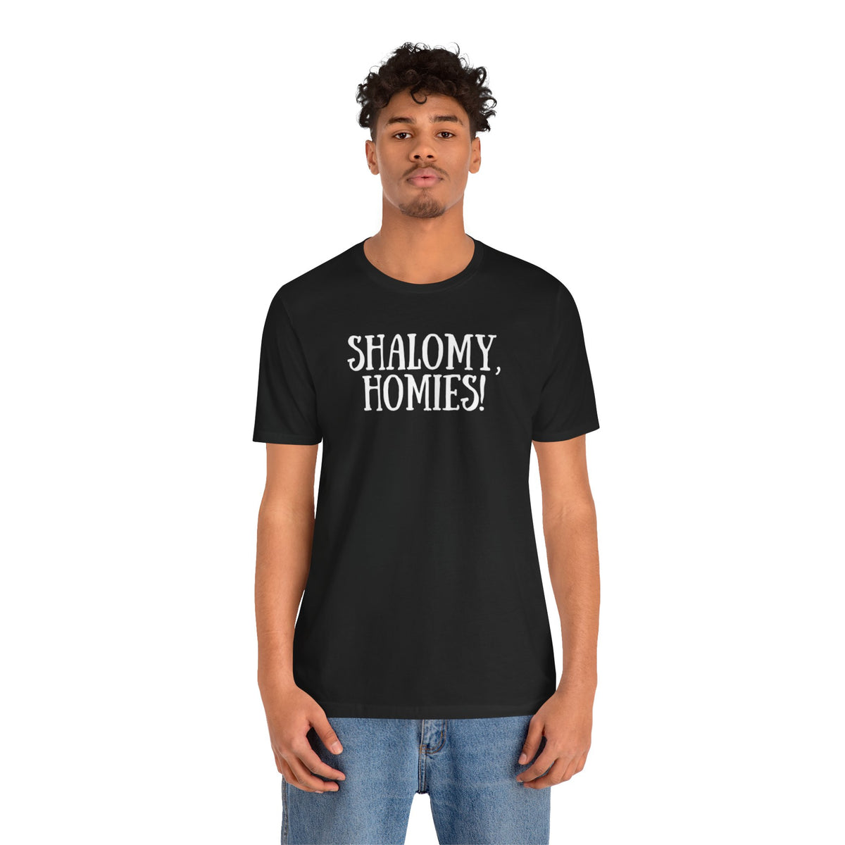 Shalomy Homies Tee - Funny Torah Obervant Greeting T-Shirt (Canada)