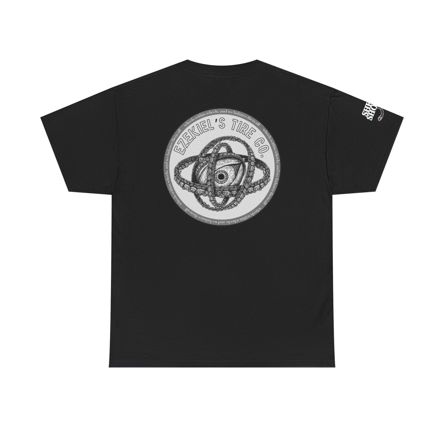 Ezekiel's Tire Company Shirt - Funny Biblical Unisex Cotton Tee