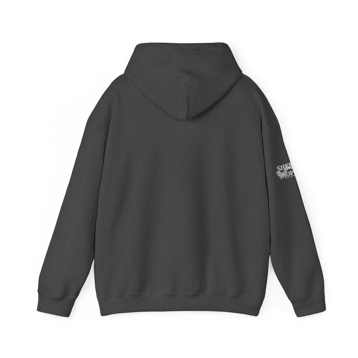 Thar's Pagan Thumbs Down Circle Hoodie — Retro Grunge Anti-Approval Graphic Sweatshirt