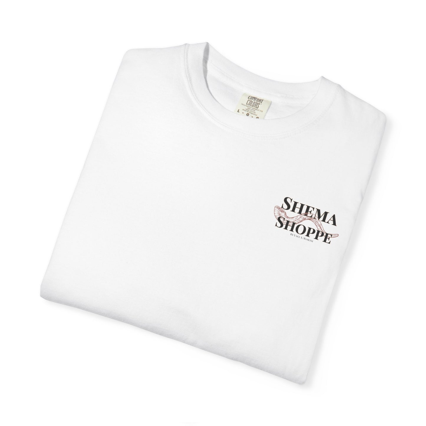 Open your Mouth Garment-Dyed T-Shirt — Rescue the Oppressed Back Print