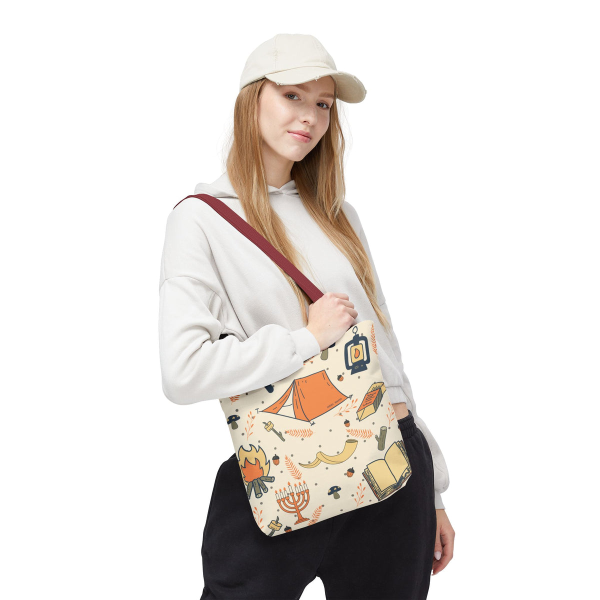 Sukkot Tents Tote Bag (AOP)
