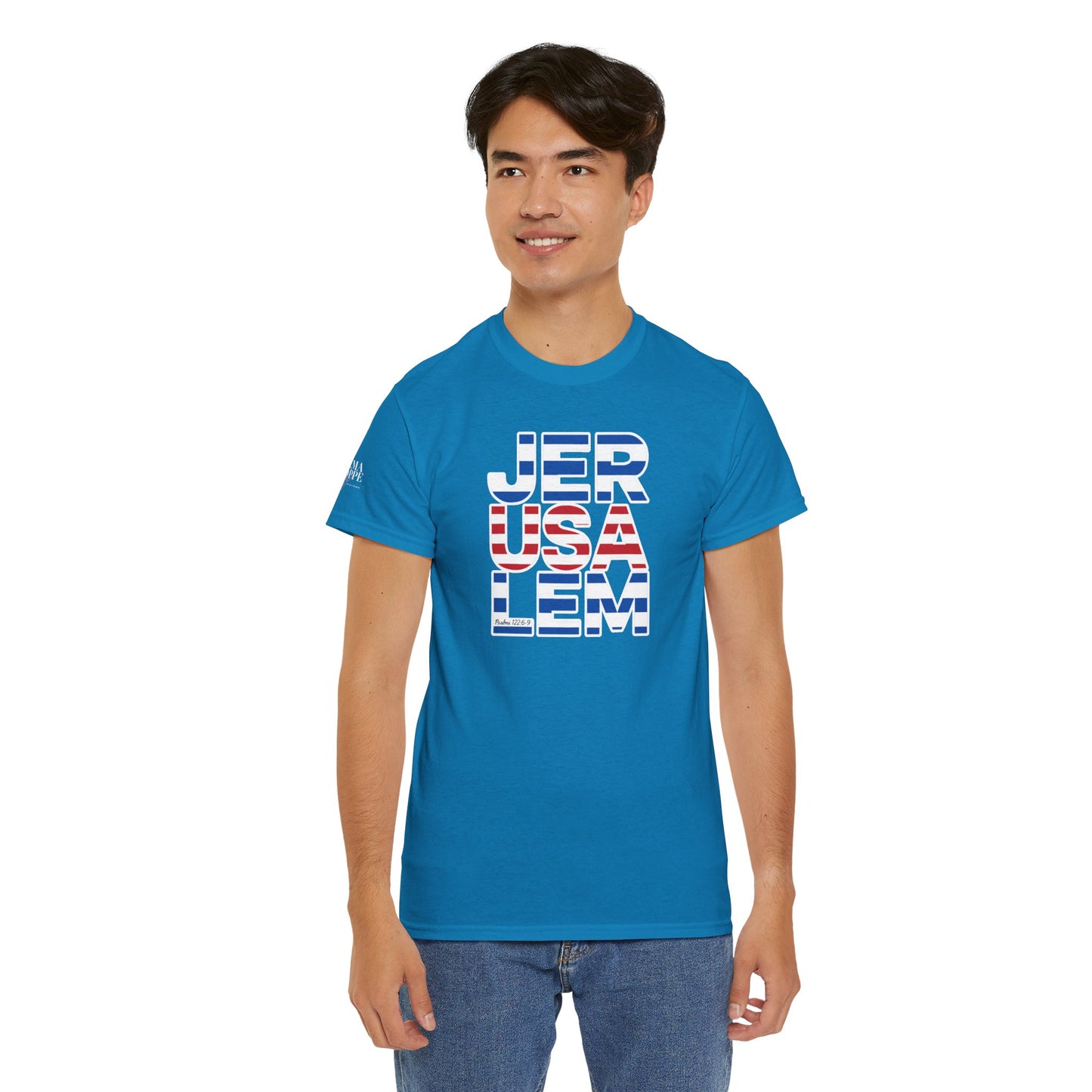 JerUSAlem Psalms 122:6-9 Unisex Tee Patriotic T-Shirt Solidarity