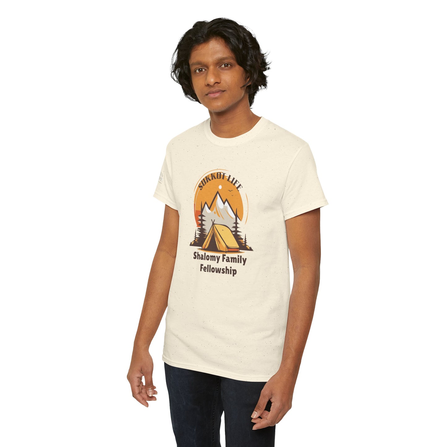 Personalized Sukkot Life Tee - Camping Biblical Feast Fellowship Shirt