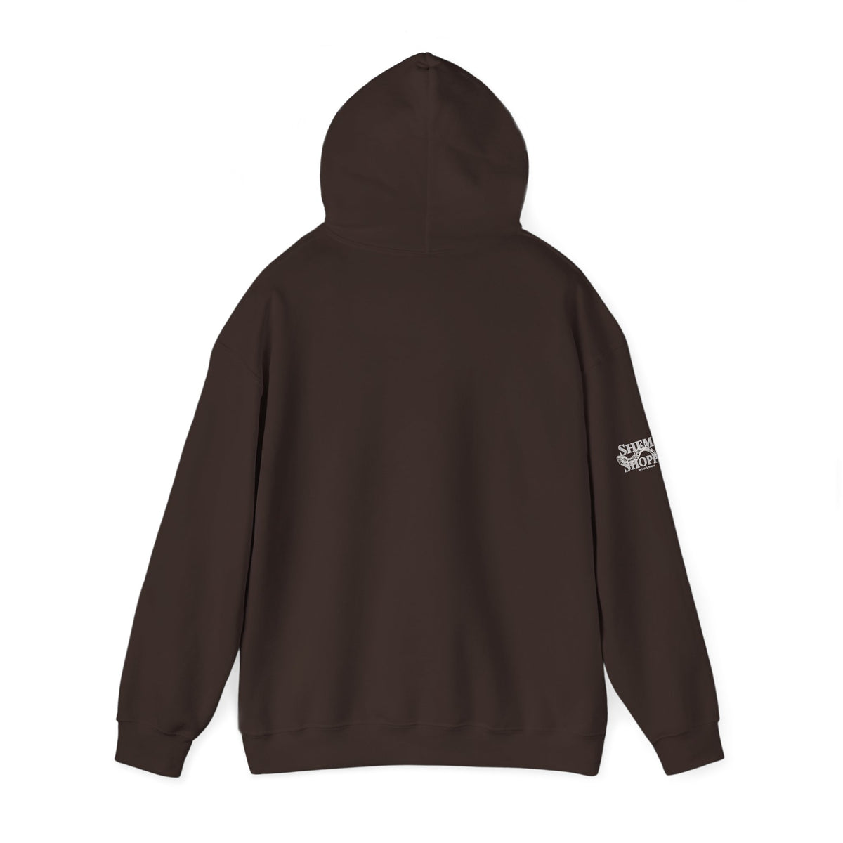 Thar's Pagan Thumbs Down Circle Hoodie — Retro Grunge Anti-Approval Graphic Sweatshirt