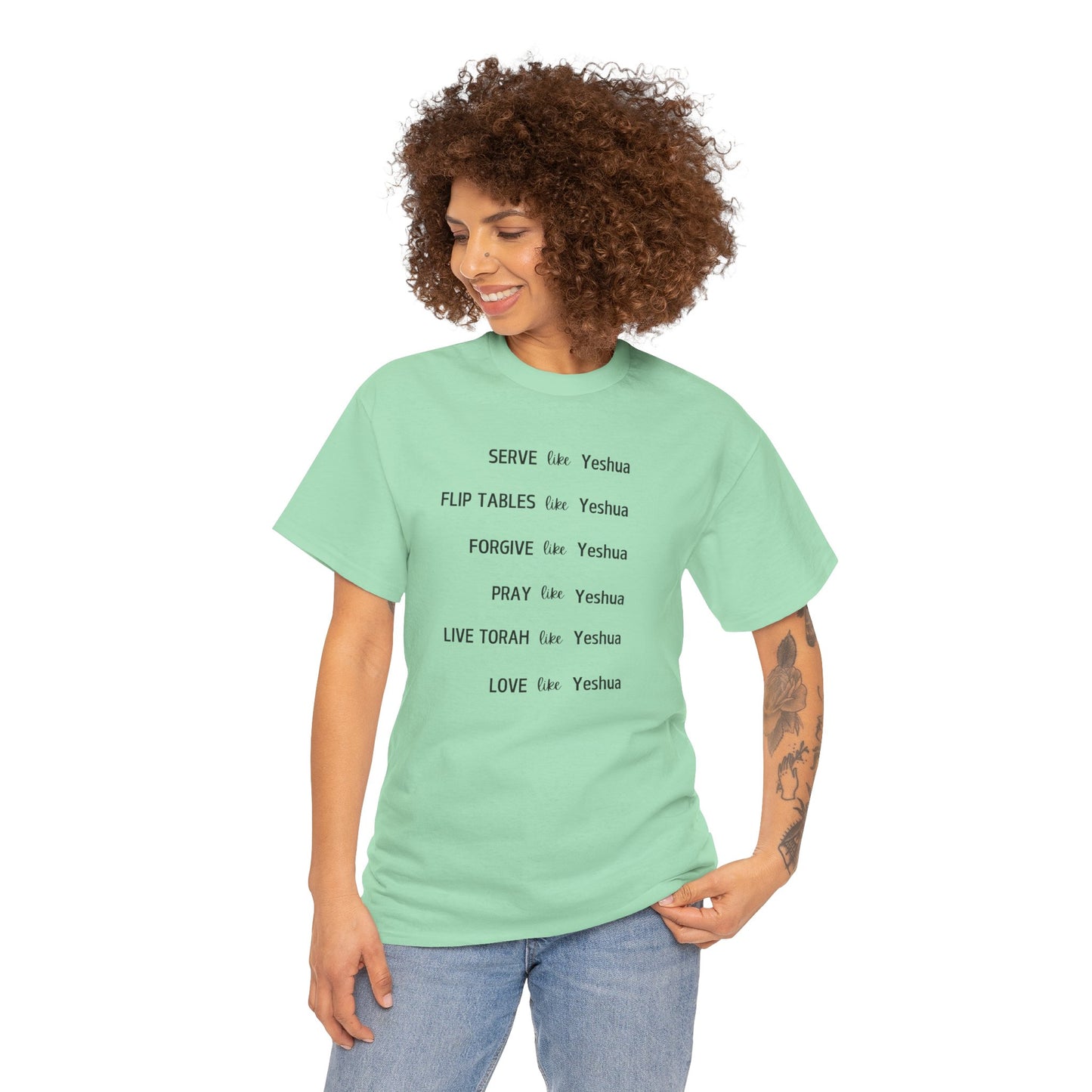 Inspired by Yeshua - Unisex Heavy Cotton Tee