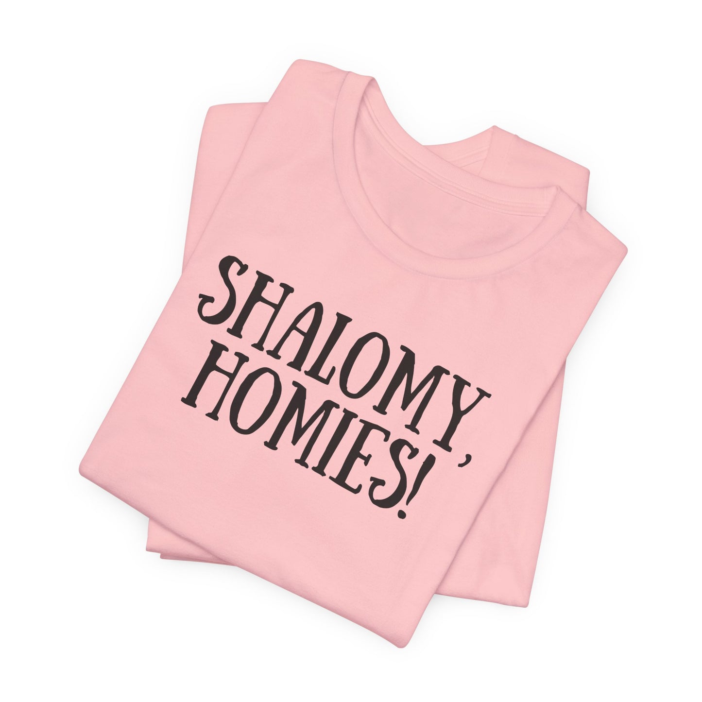 Shalomy Homies Tee - Funny Torah Obervant Greeting T-Shirt (Canada)
