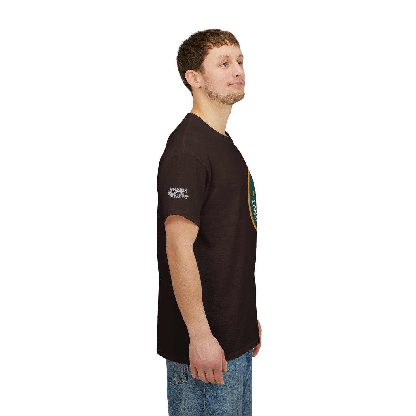Sukkot Camping Tee — “Dwell With Yeshua” Biblical Feast T‑Shirt