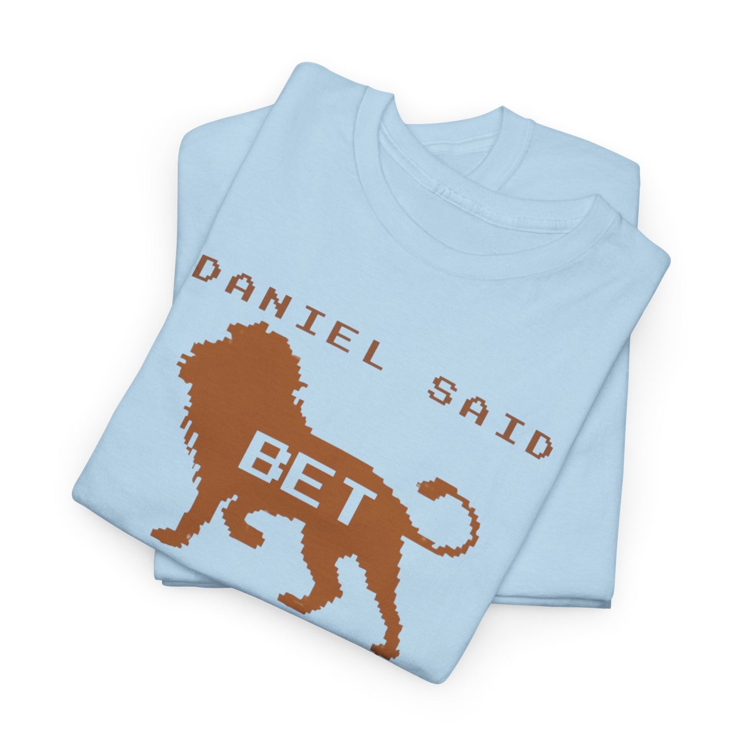 'Daniel Said Bet' Graphic Lion Tee Hebrew Hahas