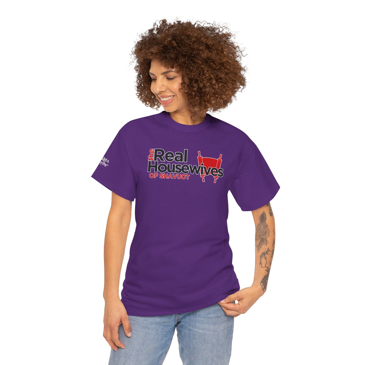 The Real Housewives of Shavuot Torah Scrolls T-Shirt Feast of Weeks Pentecost Cotton Tee