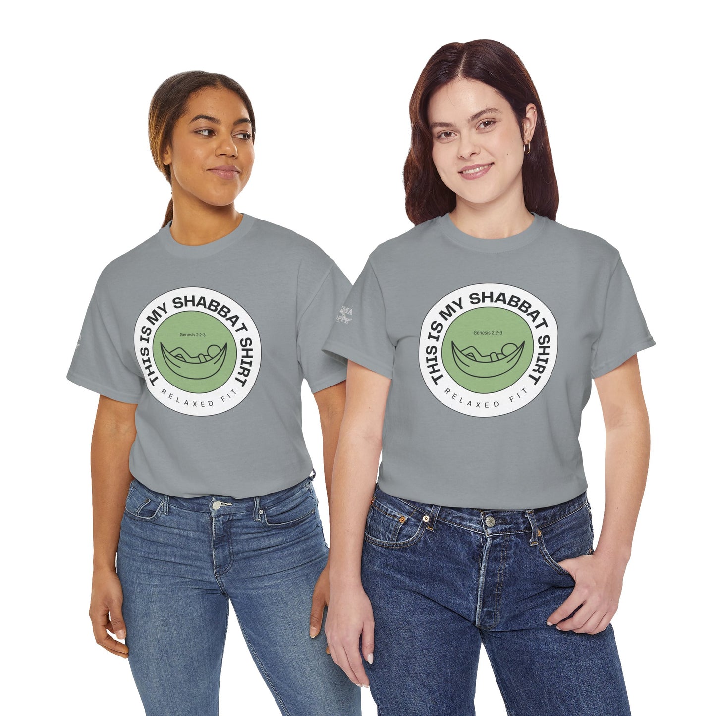 This Is My Shabbat Shirt — Chilling Out Is a Commandment Hammock Sabbath Cotton Tee