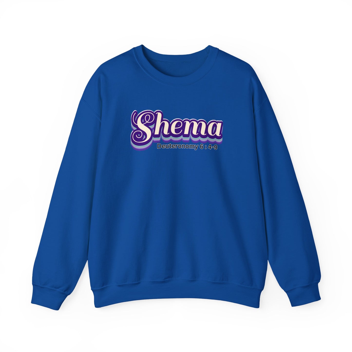 Retro Shema Unisex Heavy Blend™ Crewneck Sweatshirt