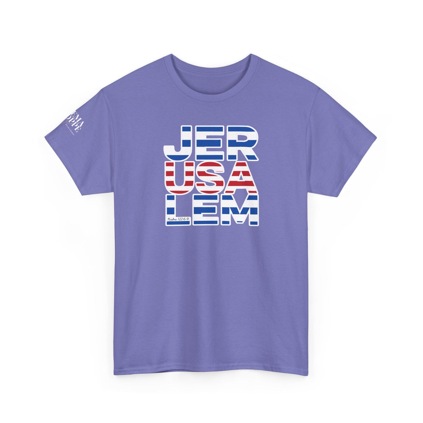 JerUSAlem Psalms 122:6-9 Unisex Tee Patriotic T-Shirt Solidarity