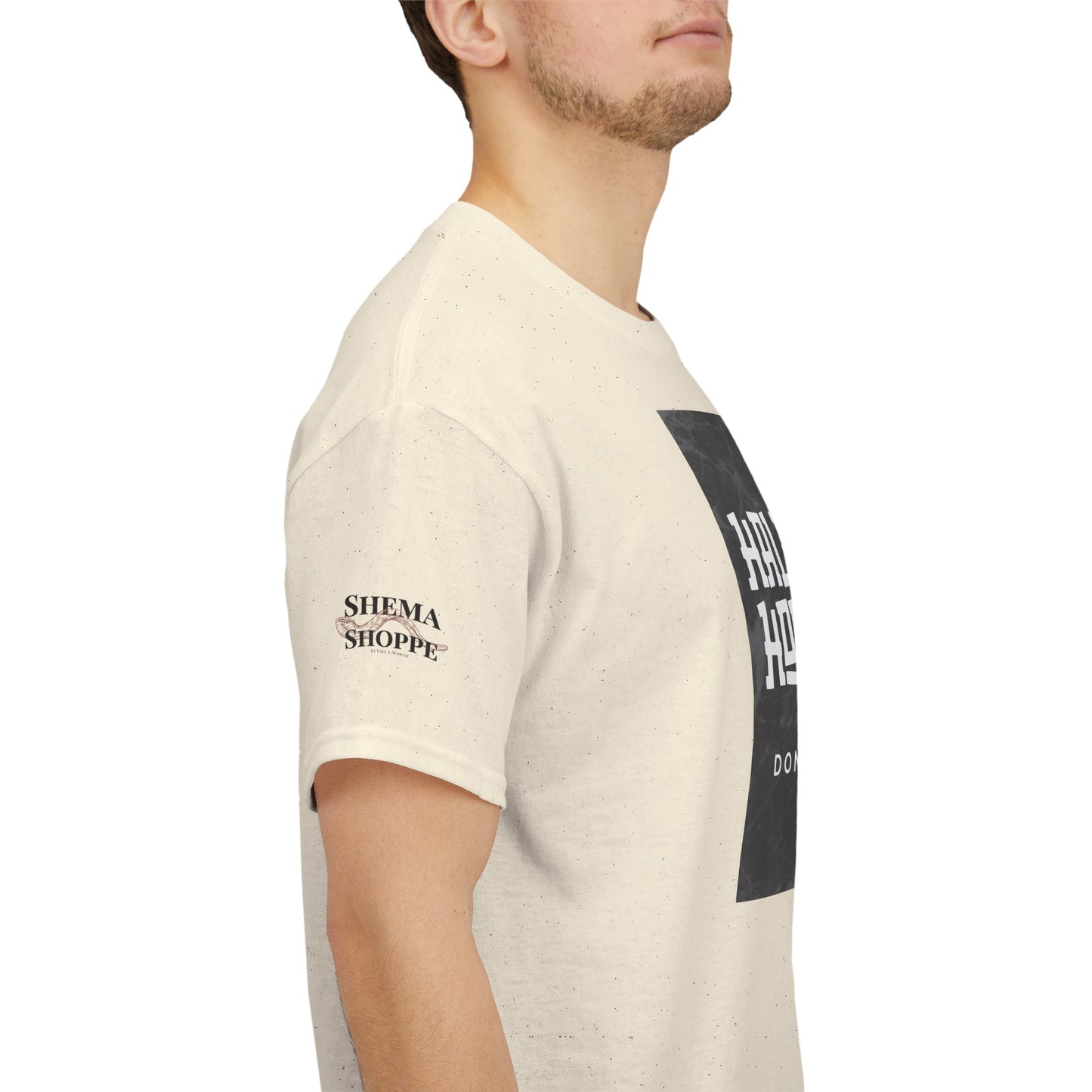 Half Hood/Half Holy Unisex Heavy Cotton Tee