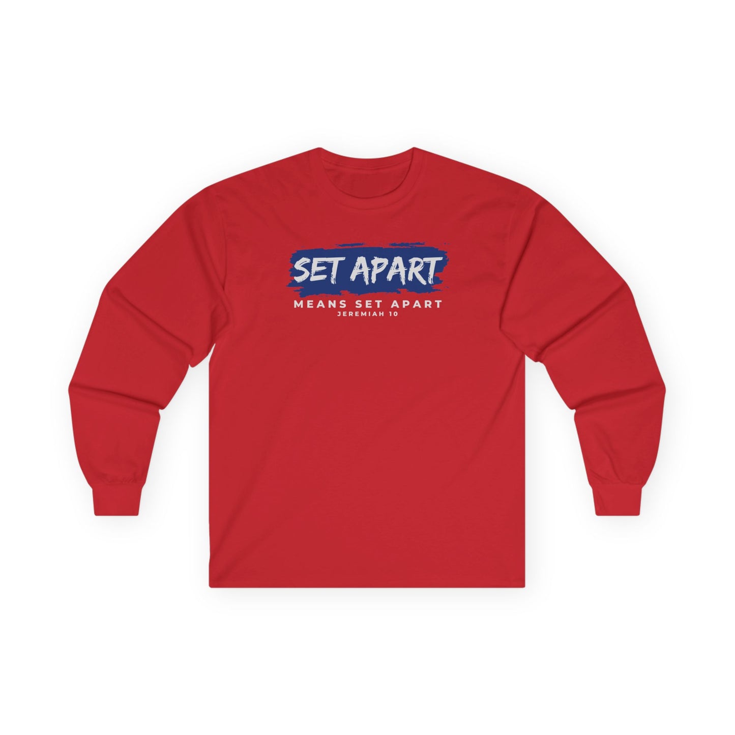 Set Apart Unisex Long Sleeve Tee - Inspirational Graphic Shirt