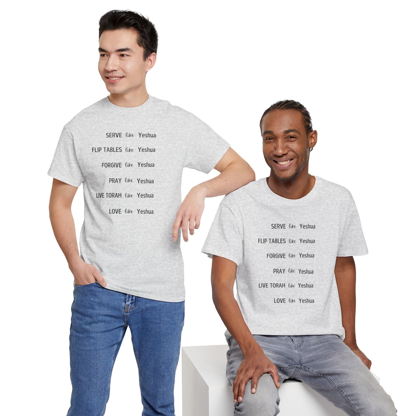 Inspired by Yeshua - Unisex Heavy Cotton Tee