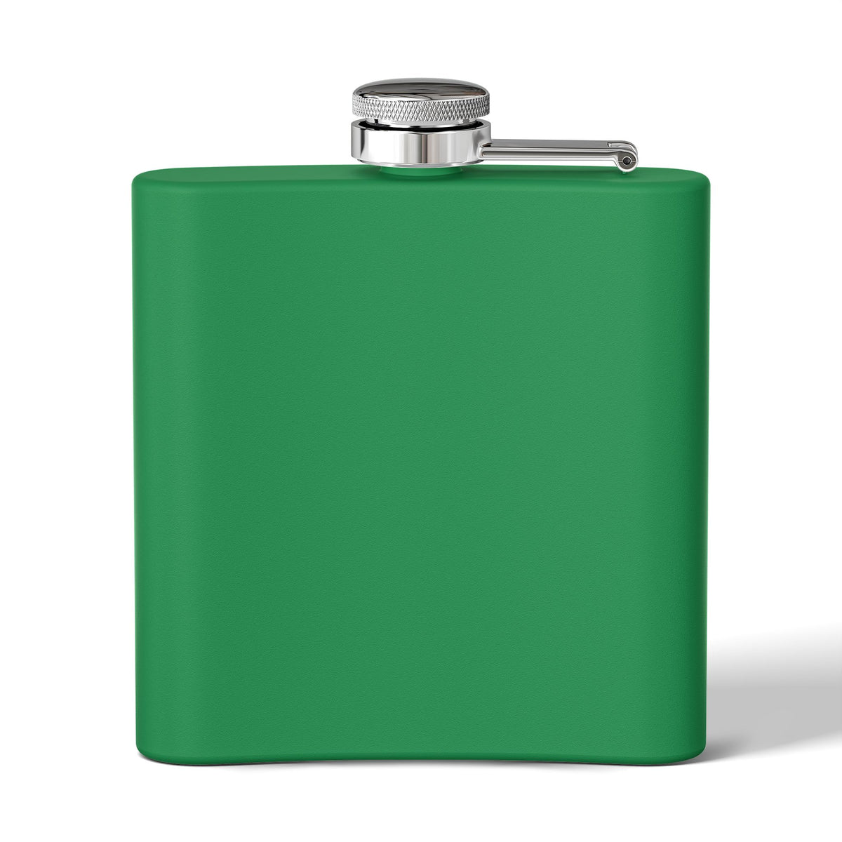 Rejoice Stainless Steel Flask — 6oz Inspirational Biblical Feasts Hip Flask (Deuteronomy 12:7)