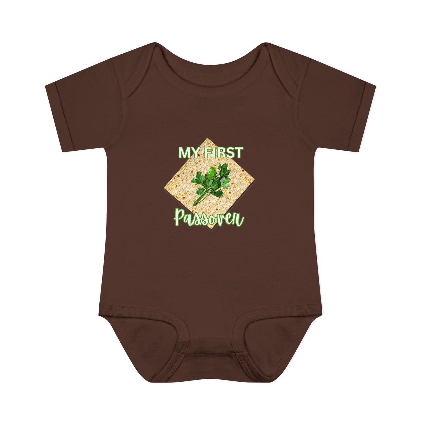 Baby Bodysuit - "My First Passover" Infant Onesie (Cute Unleavened Bread Lover Gift)