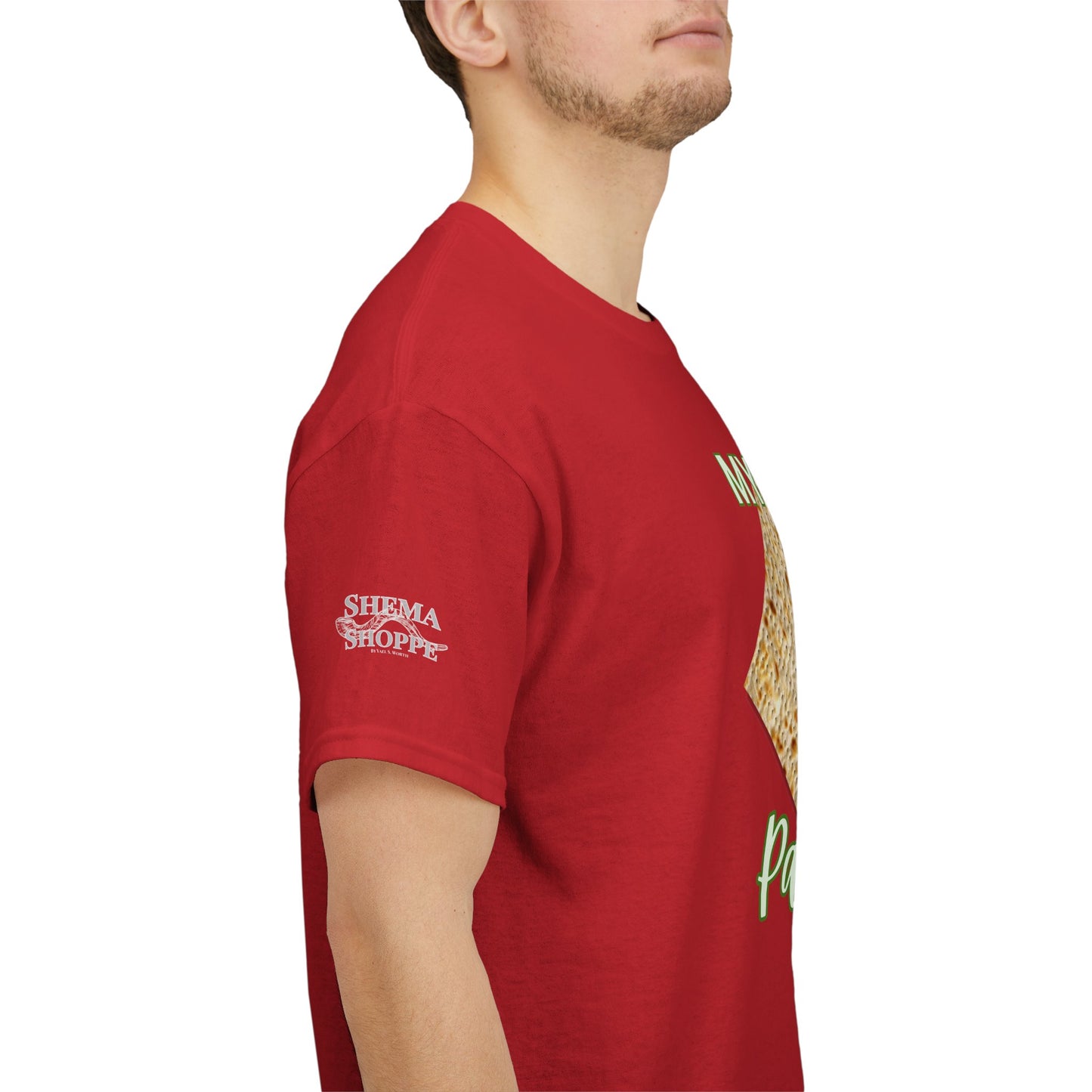 Adults My First Passover T‑Shirt — Seder Matzo & Parsley Pesach Tee
