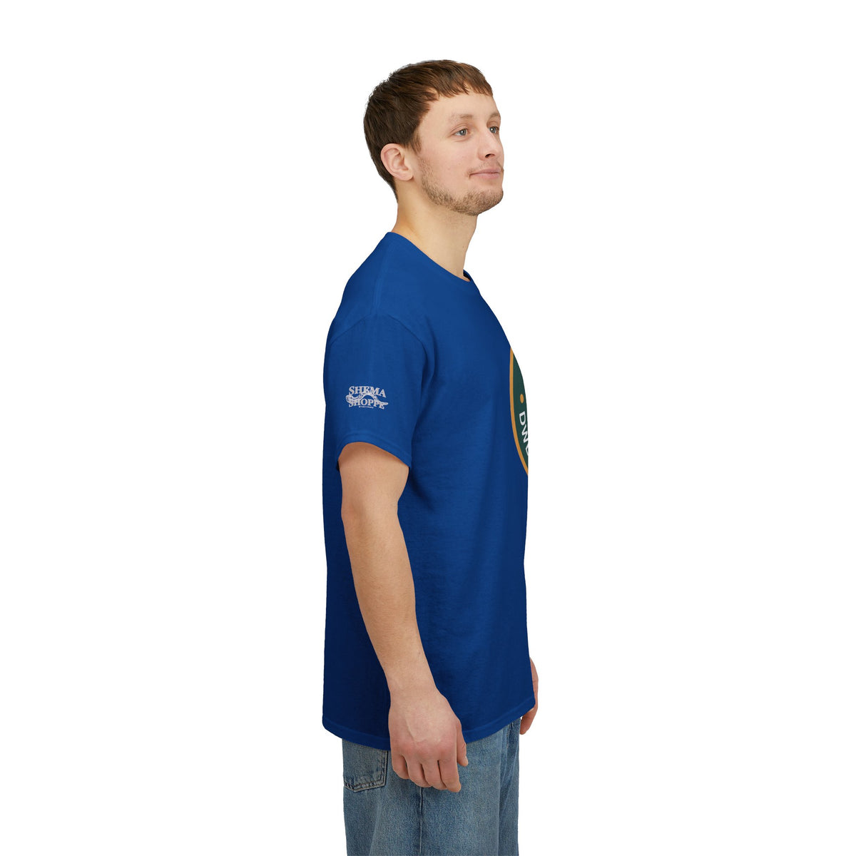 Sukkot Camping Tee — “Dwell With Yeshua” Biblical Feast T‑Shirt